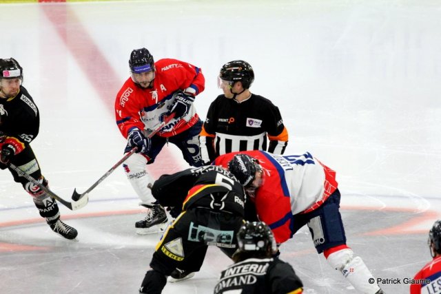 Photo hockey match Nice - Angers  le 29/12/2016
