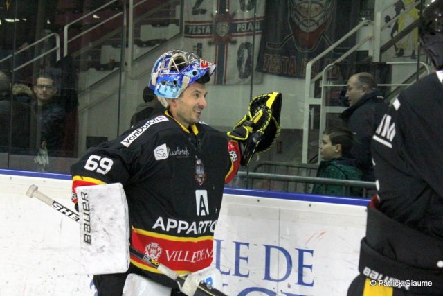 Photo hockey match Nice - Angers  le 29/12/2016