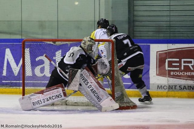 Photo hockey match Rouen - Bordeaux le 03/01/2017