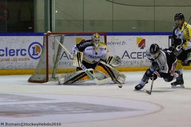 Photo hockey match Rouen - Bordeaux le 03/01/2017