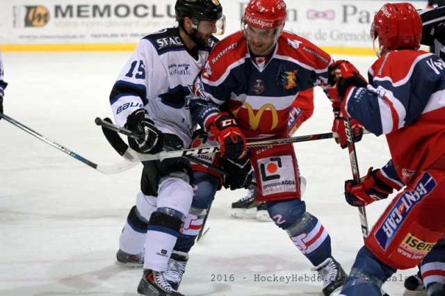 Photo hockey match Grenoble  - Gap  le 06/01/2017