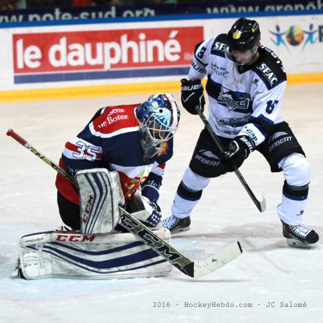 Photo hockey match Grenoble  - Gap  le 06/01/2017