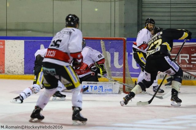 Photo hockey match Rouen - Nice le 06/01/2017