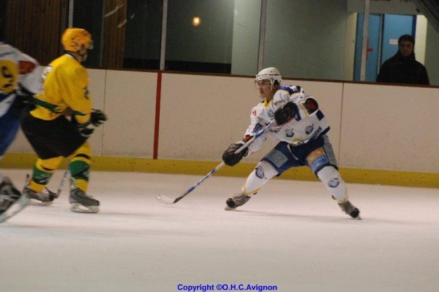 Photo hockey match Viry-Châtillon - Avignon le 07/02/2009