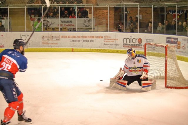 Photo hockey match Angers  - Grenoble  le 08/01/2017