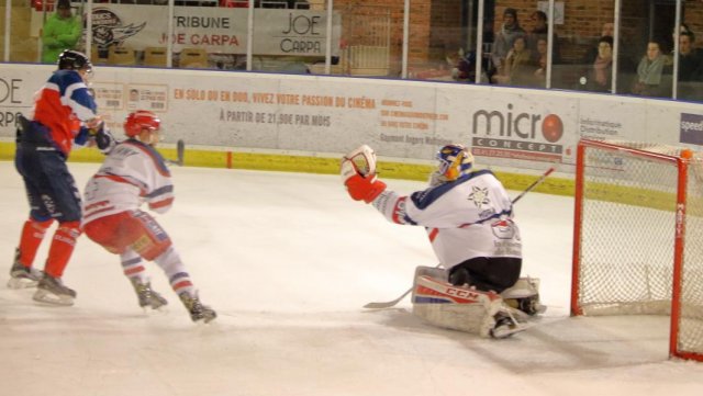 Photo hockey match Angers  - Grenoble  le 08/01/2017