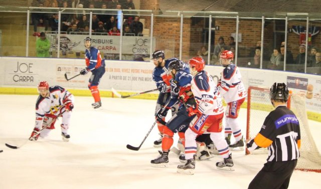 Photo hockey match Angers  - Grenoble  le 08/01/2017