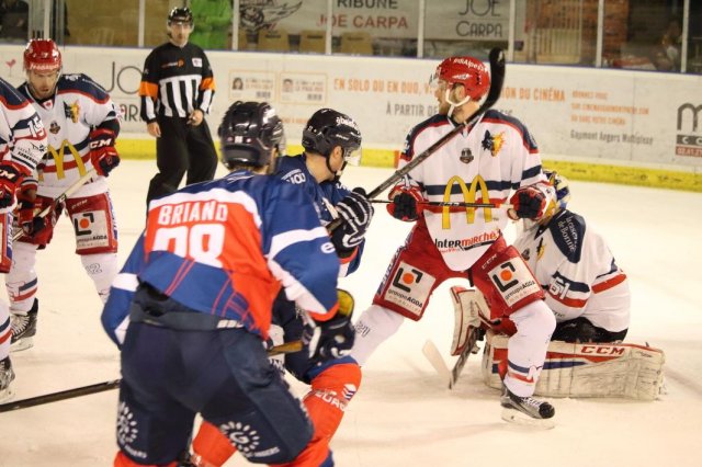Photo hockey match Angers  - Grenoble  le 08/01/2017