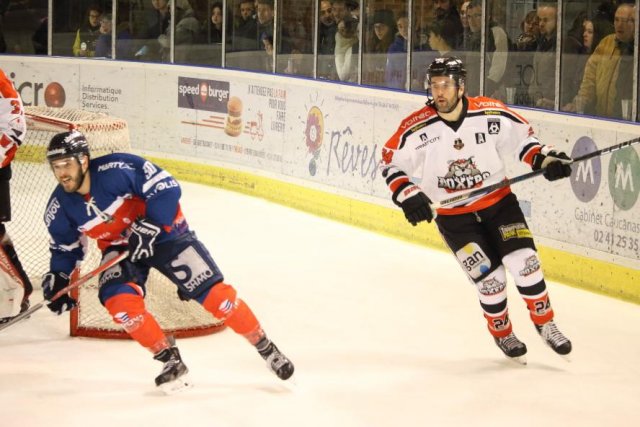 Photo hockey match Angers  - Bordeaux le 13/01/2017