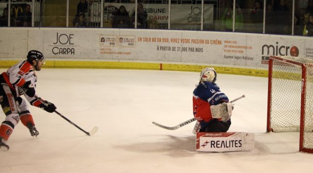 Photo hockey match Angers  - Bordeaux le 13/01/2017