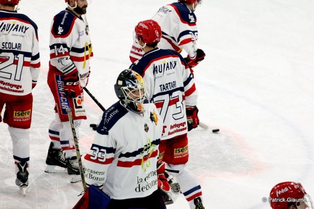 Photo hockey match Nice - Grenoble  le 13/01/2017