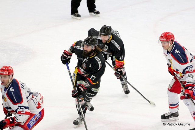 Photo hockey match Nice - Grenoble  le 13/01/2017