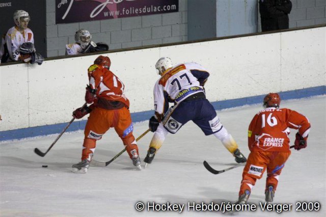 Photo hockey match Valence - Montpellier  le 07/02/2009