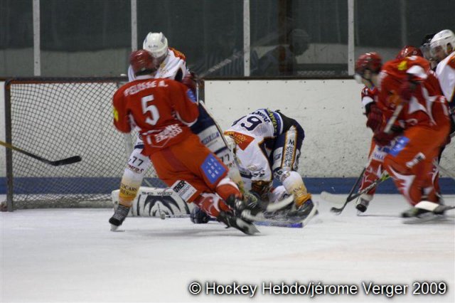 Photo hockey match Valence - Montpellier  le 07/02/2009