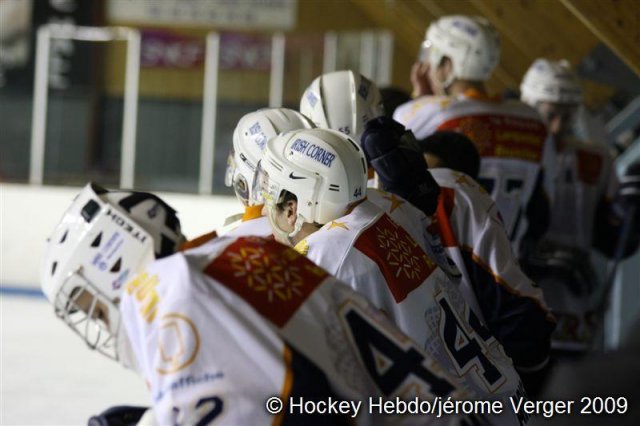 Photo hockey match Valence - Montpellier  le 07/02/2009