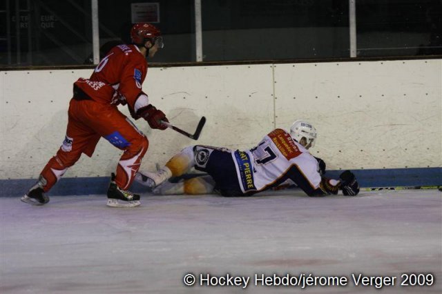 Photo hockey match Valence - Montpellier  le 07/02/2009