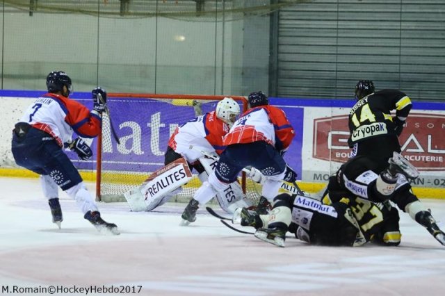 Photo hockey match Rouen - Angers  le 17/01/2017
