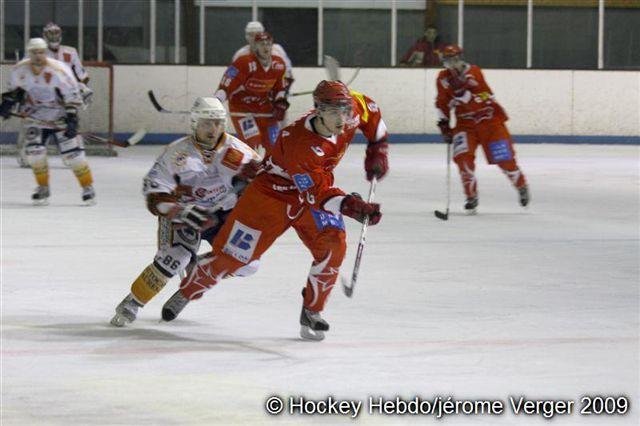 Photo hockey match Valence - Montpellier  le 07/02/2009