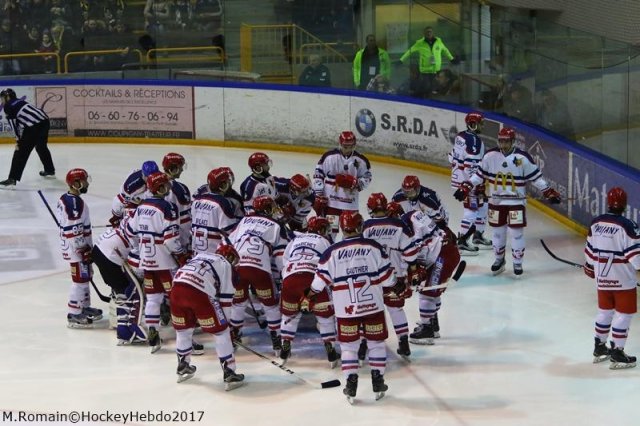 Photo hockey match Rouen - Grenoble  le 22/01/2017