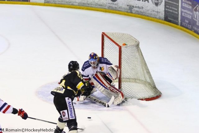 Photo hockey match Rouen - Grenoble  le 22/01/2017