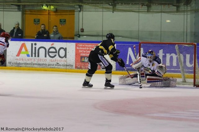 Photo hockey match Rouen - Grenoble  le 22/01/2017