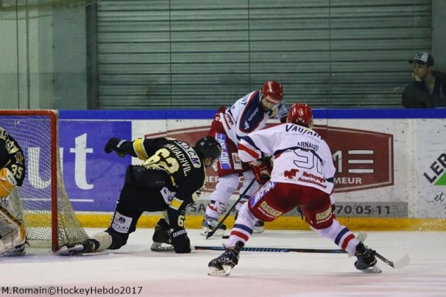 Photo hockey match Rouen - Grenoble  le 22/01/2017