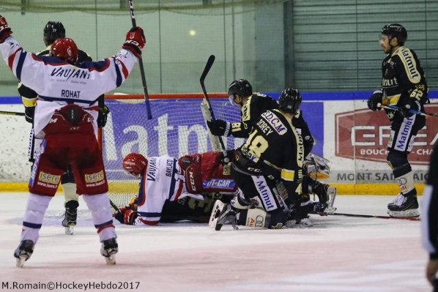 Photo hockey match Rouen - Grenoble  le 22/01/2017