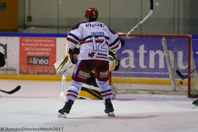 Photo hockey match Rouen - Grenoble  le 22/01/2017