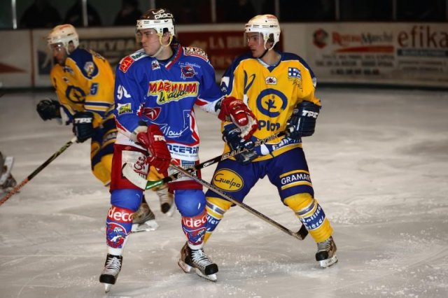 Photo hockey match Epinal  - Chamonix  le 27/01/2009