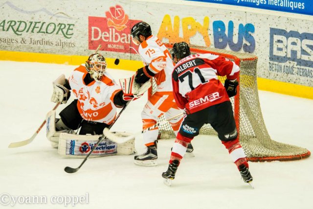 Photo hockey match Chamonix / Morzine - Epinal  le 22/01/2017