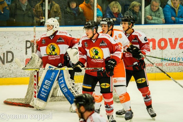 Photo hockey match Chamonix / Morzine - Epinal  le 22/01/2017