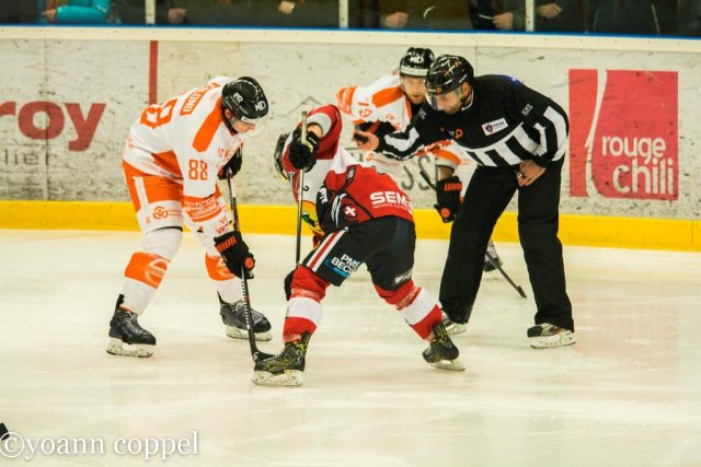 Photo hockey match Chamonix / Morzine - Epinal  le 22/01/2017