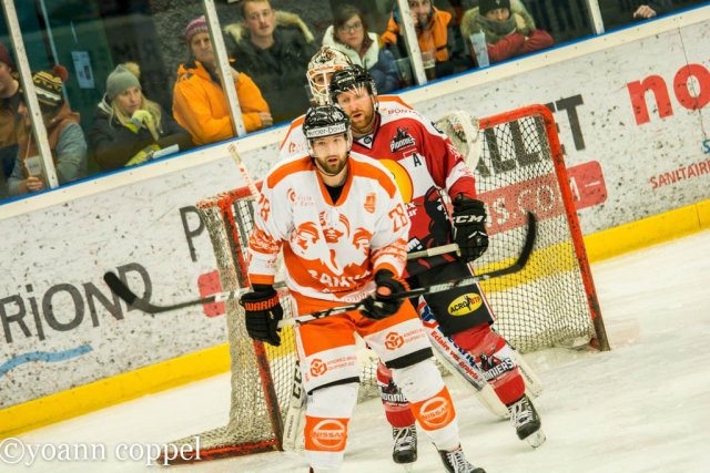 Photo hockey match Chamonix / Morzine - Epinal  le 22/01/2017
