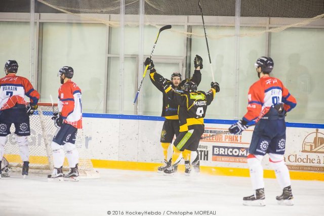 Photo hockey match Strasbourg  - Angers  le 22/01/2017