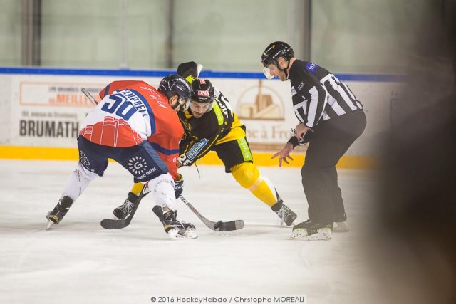 Photo hockey match Strasbourg  - Angers  le 22/01/2017