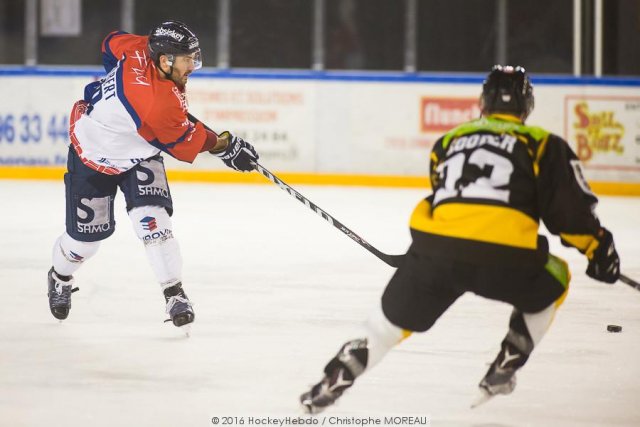 Photo hockey match Strasbourg  - Angers  le 22/01/2017