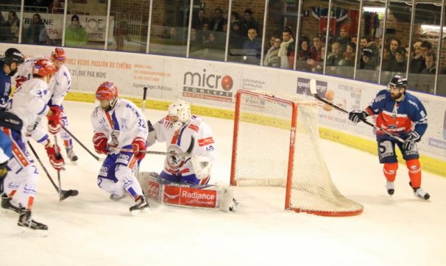 Photo hockey match Angers  - Lyon le 24/01/2017