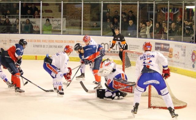 Photo hockey match Angers  - Lyon le 24/01/2017