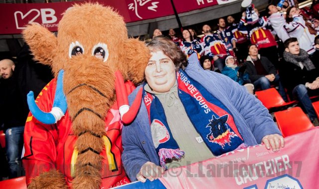 Photo hockey match Grenoble  - Dijon  le 24/01/2017