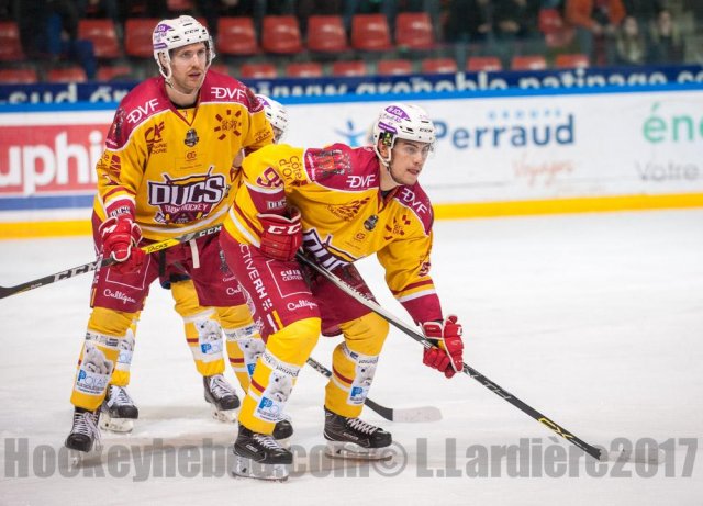 Photo hockey match Grenoble  - Dijon  le 24/01/2017