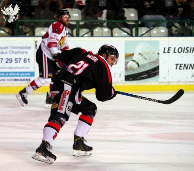 Photo hockey match Bordeaux - Chamonix / Morzine le 24/01/2017