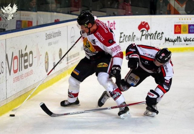Photo hockey match Bordeaux - Chamonix / Morzine le 24/01/2017