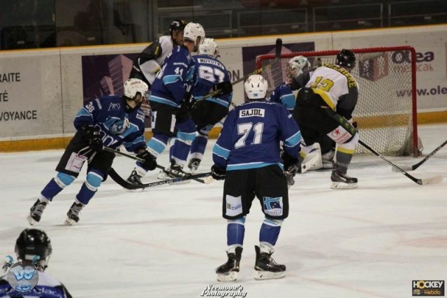 Photo hockey match Marseille - Chambéry le 28/01/2017