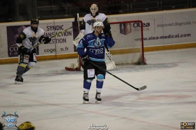 Photo hockey match Marseille - Chambéry le 28/01/2017