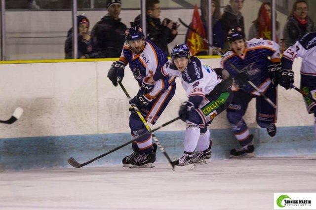 Photo hockey match Clermont-Ferrand - Caen  le 28/01/2017