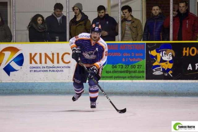 Photo hockey match Clermont-Ferrand - Caen  le 28/01/2017