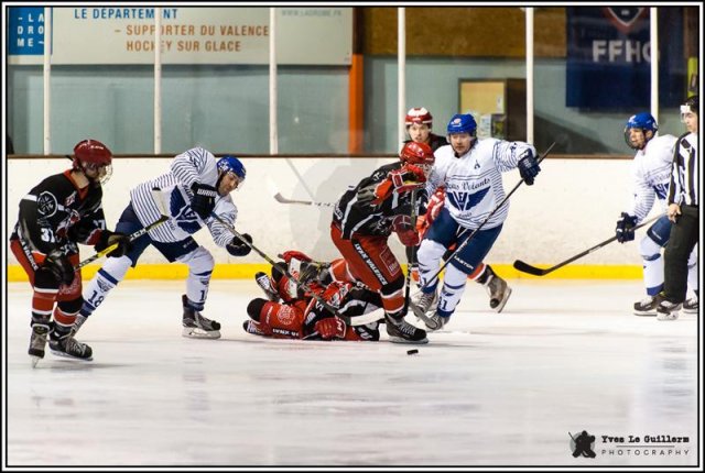 Photo hockey match Valence - Paris (FV) le 28/01/2017