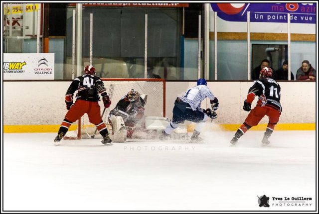 Photo hockey match Valence - Paris (FV) le 28/01/2017