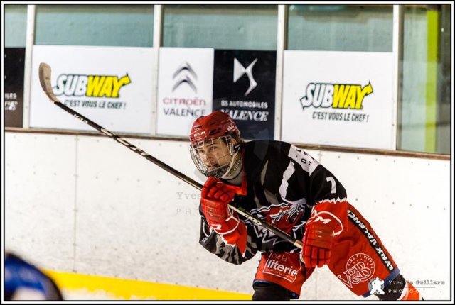 Photo hockey match Valence - Paris (FV) le 28/01/2017