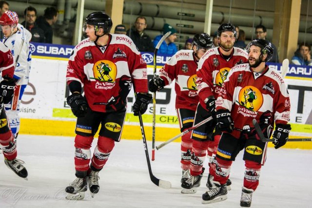 Photo hockey match Chamonix / Morzine - Lyon le 31/01/2017